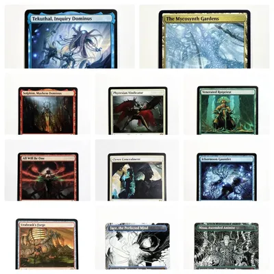 Holo (ONE) Urabrasks Forge TCG Magical Proxy Black Hochwertige Proxy-Spielkarten zum Sammeln von Brettspieldeck-Sammelkarten Image