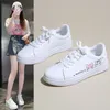 Frauen Turnschuhe Mode Breathble Vulkanisierte Schuhe Pu Nette Katze Cartoon Lace Up Casual Weiß Frauen Schuhe Zapatos De Mujer Weibliche