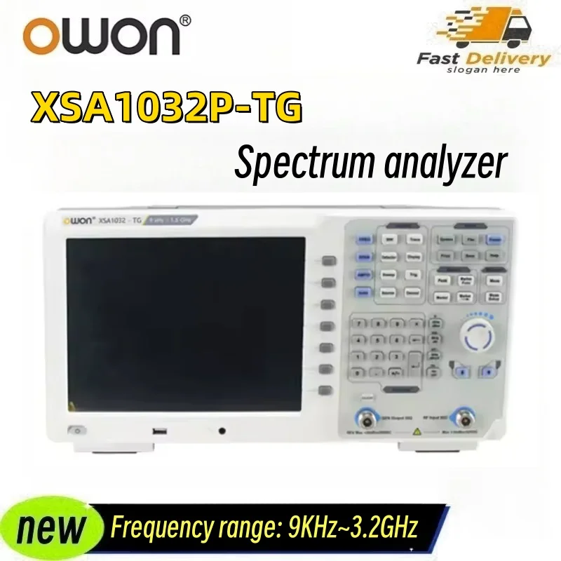 OWON XSA1032P-TG 9 kHz-3,2 GHz Spektrumanalysator-Tracking-Generator mit 10,4-Zoll-Multi-Touch-LCD-Bildschirm Image