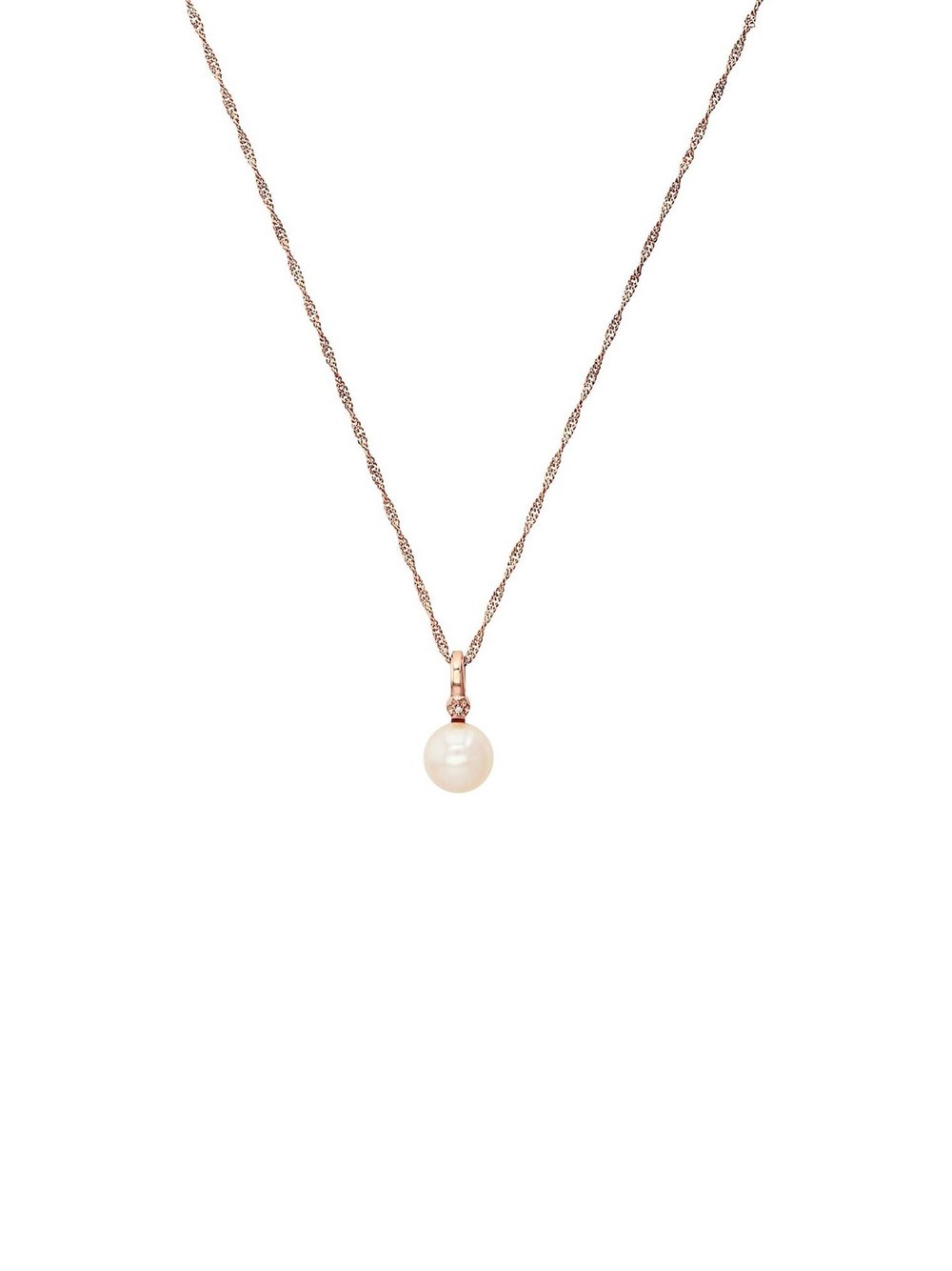 amor Kette mit Anhänger Damen rosa, 45 Image