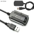 Cavo convertitore adattatore CCA4-USB 2.0 a IDE per disco rigido HD da 2,5 3,5 pollici