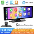 "Touch Screen Android Auto/Apple Carplay da 10,26" - Autoradio AUX USB Bluetooth con visualizzazione divisa e controllo al volante"