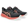 Laufschuh ASICS "GEL-CUMULUS 27", Gr. 39, schwarz, orange glow, Textil, sportlich, Schuhe