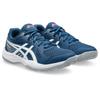 Hallenschuh ASICS "UPCOURT 6 GS", Gr. 37,5, mako blau, weiß, Synthetik, sportlich, Schuhe, für Hallensport