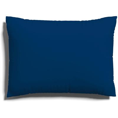 Kissenbezug SCHLAFGUT "EASY Jersey", blau (blau deep), B:40cm L:60cm, Jersey, Obermaterial: 100% Baumwolle, Kissenbezüge, Kissenhülle mit Reißverschluss, weich und saugfähig, Kissenbezug Image