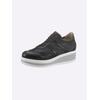 Schnürschuh HEINE, Damen, Gr. 39, schwarz, Leder, Synthetik, Textil, sportlich, Schuhe