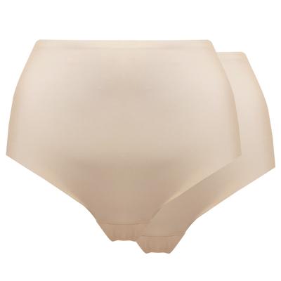 Panty MAGIC BODYFASHION "Dream Organics", Damen, Gr. L, braun (latte), Microfaser, Obermaterial: 50% Modal, 25% Elasthan, 25% Polyamid, körpernah, Unterhosen, Unsichtbar unter der Kleidung Image