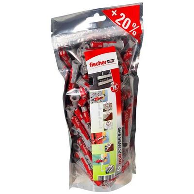 fischer Universaldübel-Sortiment »Big Pack - DuoPower 8x40 2K« 120 Stück grau Image