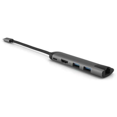 Verbatim USB-C Multiport Adapter (USB 3.1 / USB 3.0 / HDMI / Ethernet) Image
