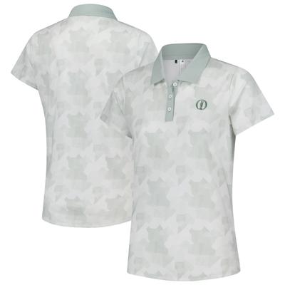The Open adidas Ultimate Print Polo - Silber - Damen Image