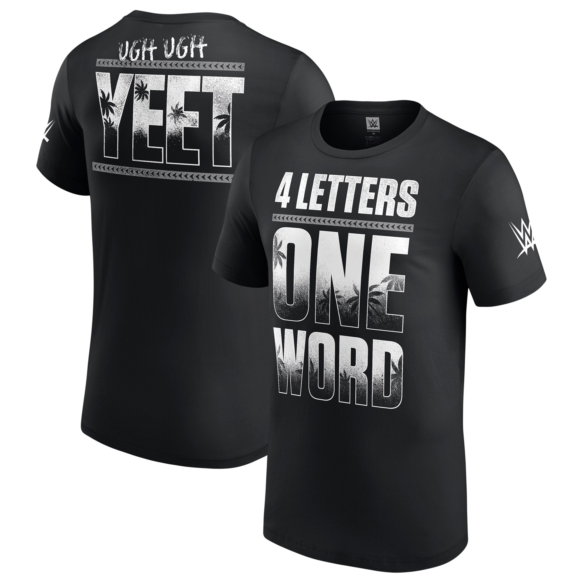 WWE Jey Uso 4 Letters One Word T-Shirt - Schwarz - Herren Image