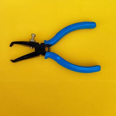 TEMU 1pc Car Repair Tool Pliers, C-clamp, Scissor Plier. Suitable For Removing Long Nails On Cars Image