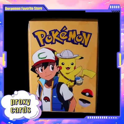 Pokémon Foil 102 Cards Classic Base Set Proxy Cards For Entertainment Games PKM Board Games Whole Image