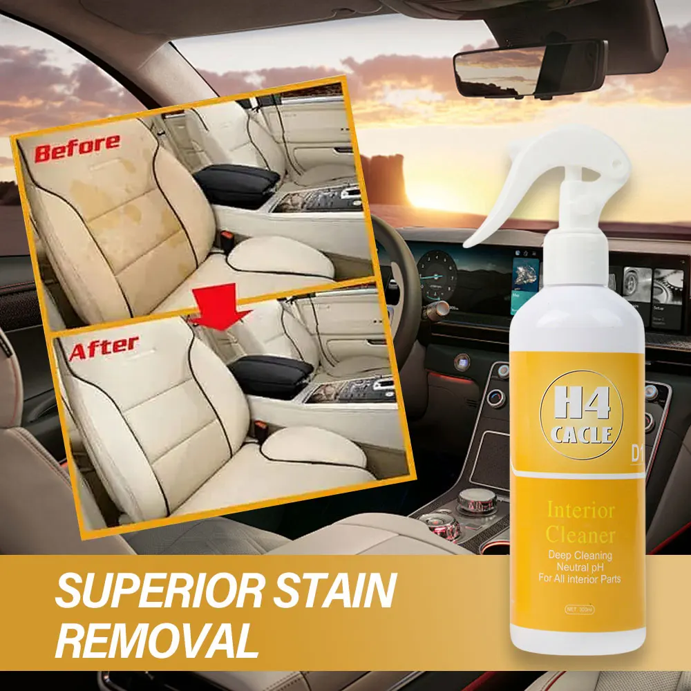 Mehrzweck-Reinigungsspray für den Innenbereich des Autos, Anti-Aging-Schutz für Autozubehör, Kunststoff-Leder-Restaurator Image