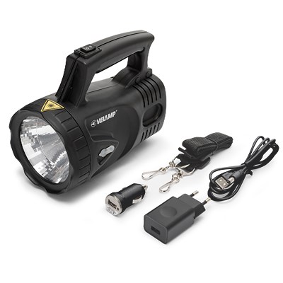 Velamp LED-Handleuchte 3W, wiederaufladbar, im Karton [Hersteller-Nr. IR554LED]