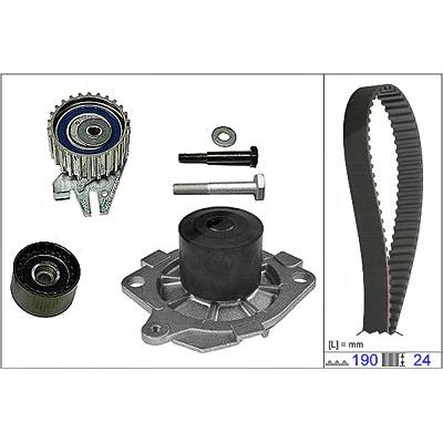 Schaeffler Ina Wasserpumpe + Zahnriemensatz [Hersteller-Nr. 530062230] für Alfa Romeo, Fiat, Lancia Image