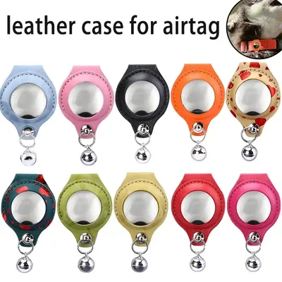 Hülle für AirTag Schutzhülle GPS Finder Hund Katze Halsband Schleife für Apple Airtags für Apple Locator Tracker Anti-Verlust-Gerät