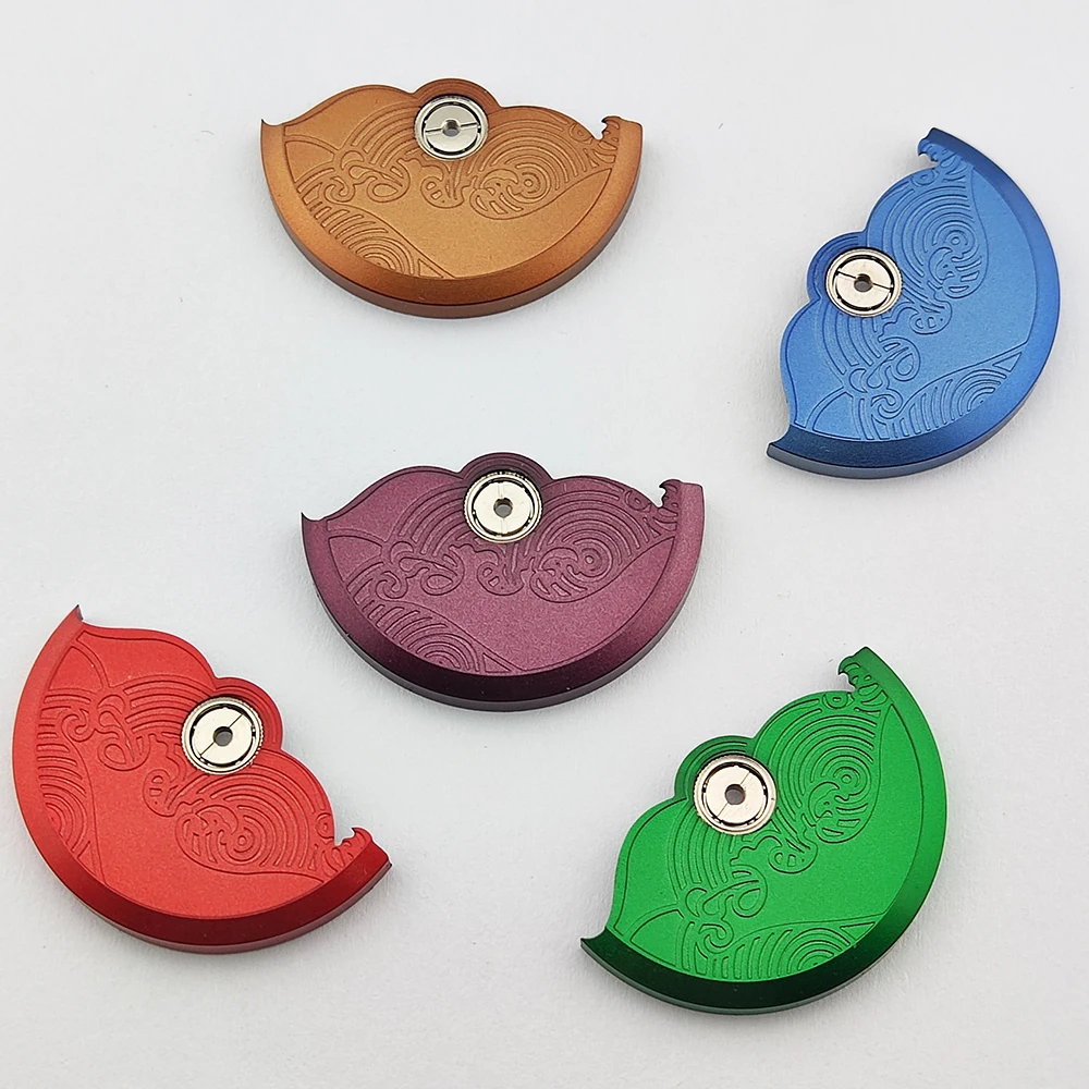 NH35 Uhrwerke, oszillierende Gewichtsrotoren, Uhrwerkrotor, passend für NH34 NH35 NH38 NH39 4R 6R Uhrwerke, kompatible Teile ersetzen Image