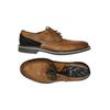 Bugatti Herren Halbschuh, Gr. 43, orange, Leder