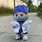 Anime compatibile con abiti per bambole Labubu da 17 cm Designer di vestiti per bambole di lusso Set uniforme da dottore Giocattoli di peluche Vesti accessori per bambole