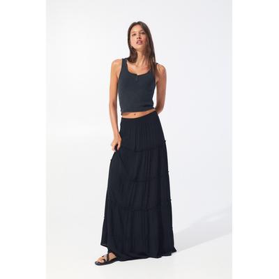 Panelled Midi Skirt