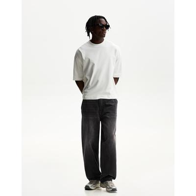 Bershka Skater Jeans Men 29 Black