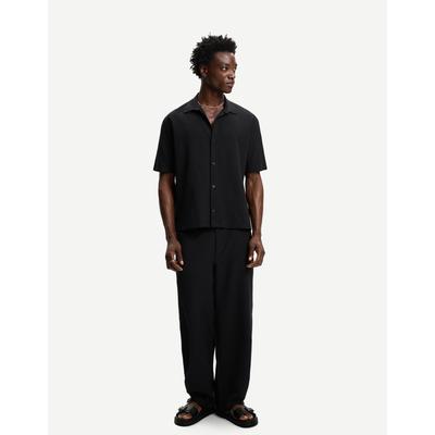 Bershka Pleated Baggy Jogger Trousers Men M Black