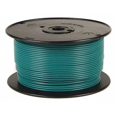 GROTE 87-7506 Primary Wire, GPT, 14 AWG, 1C C, Green, PVC, Stranded, 60V, 500