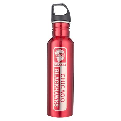 Chicago Blackhawks 26oz. Edelstahl-Wasserflasche mit Lasergravur Image