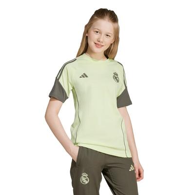 Real Madrid adidas Trainings-T-Shirt – Grün – Kinder Image