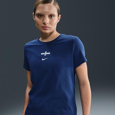 England Lionesses Nike Crest T-Shirt 2025 - Blau - Damen Image