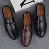 New Summer Punching Breathable Original Quality Men Dual Purpose Leather Shoes and Slippers Fashion