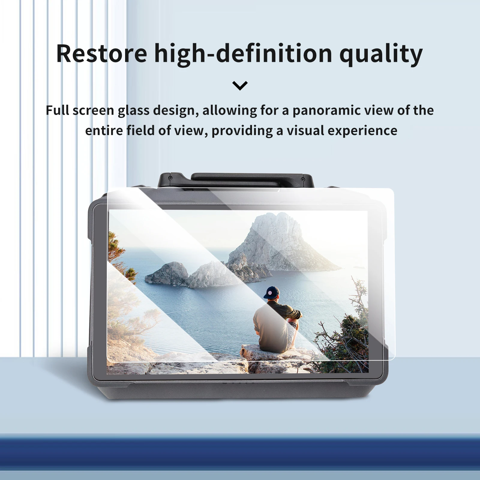 Gehärtetes Glas für DJI RC Pro 2, Displayschutzfolie, kratzfeste Schutzfolie für DJI Mavic 4 Pro Controller-Zubehör Image