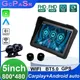 Navigazione moto Schermo da 5 pollici 800*480P GPS Wireless CarPlay Android Auto Moto GPS Motore DVR