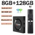 Q96 H-THINK M100 Box Android 14 TV Box iptv 4K 8K Ultra HD HDR10 8GB 128GB WiFi 4G 5G lettore multimediale remoto vocale BT TV Box