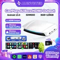 Carlinkit CarPlay Ai Box Android 13.0 Uscita HD Adattatore video UHD TV Box Adattatore wireless
