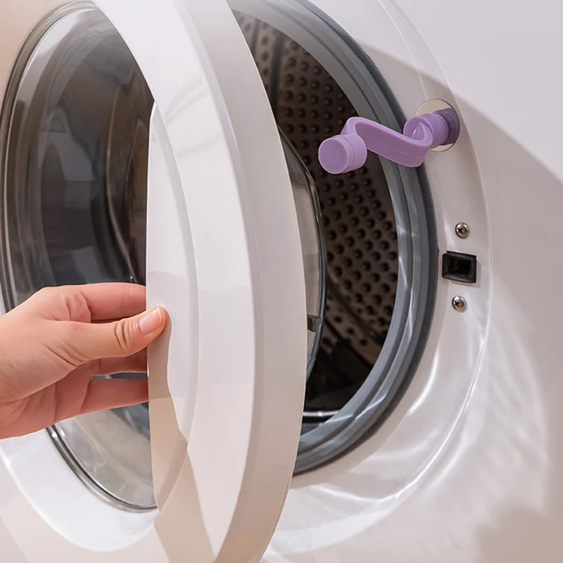 Support et bouchon de porte de lave-linge à chargement frontal, support de porte magnétique pour Machine à laver, bouchon de porte de lave-linge amovible
