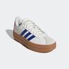 Sneaker ADIDAS SPORTSWEAR, Gr. 42,5, core weiß, semi lucid blau, bliss pink, Leder, Synthetik, sportlich, Schuhe, Design auf den Spuren des adidas Gazelle Bold, Topseller