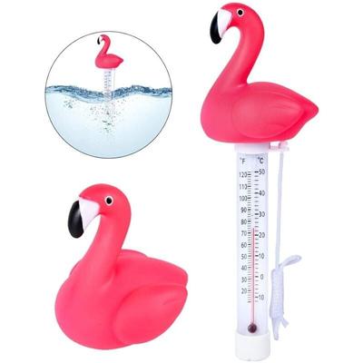 SNQ - Schwimmendes Thermometer, schwimmendes Poolthermometer, Wasserthermometer in Cartoon-Tierform Image