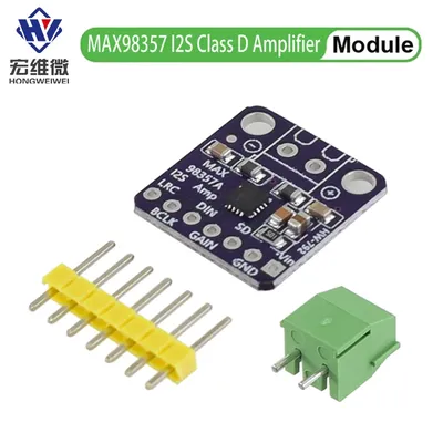 MAX98357 I2S 3W Klasse D Verstärker Breakout Interface Dac Decoder Modul Filterlose Audio Board Für Raspberry Pi Esp32 Image