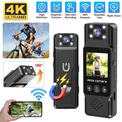 1080P Portable Wifi Mini Camera Digital Video Recorder Worn Police Night Vision BodyCam Infrared