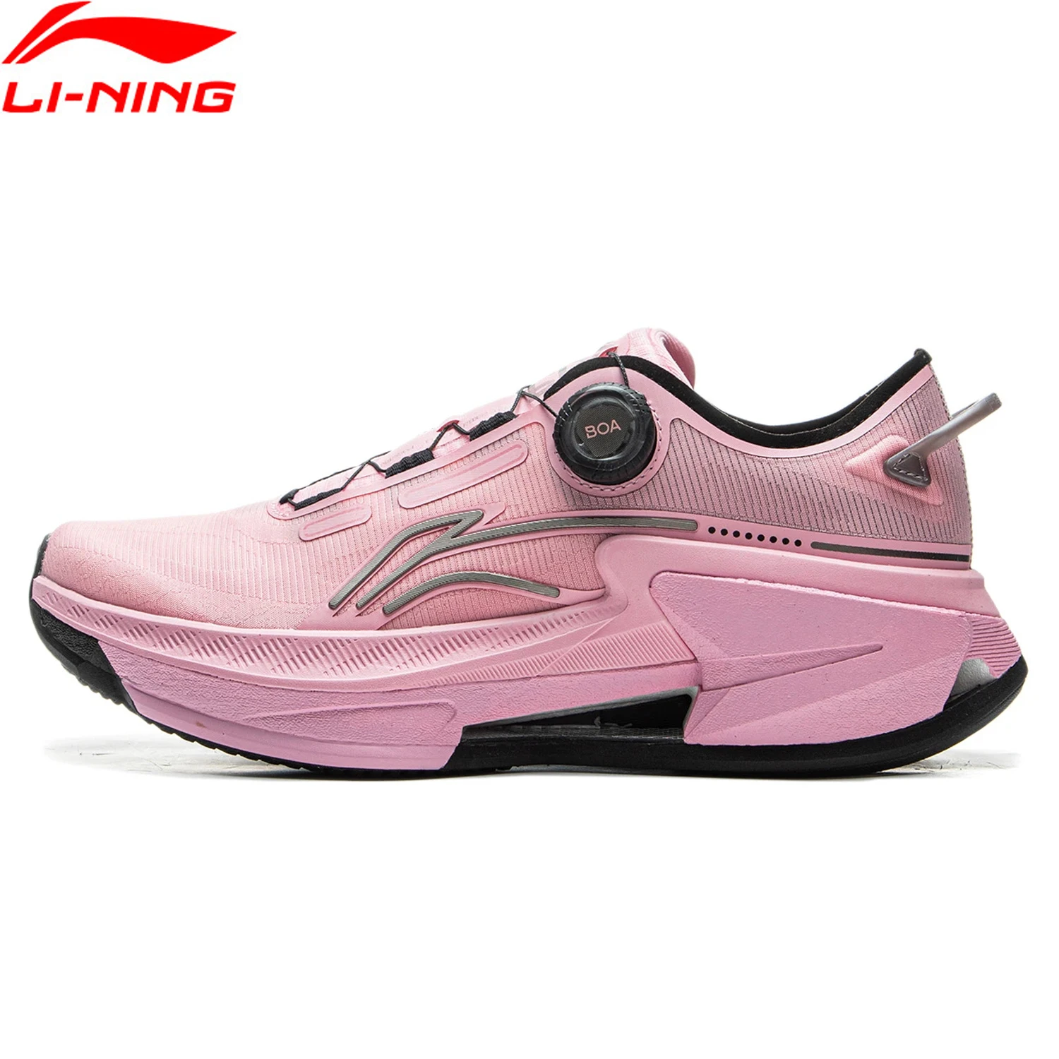 Li-Ning Herren FURIOUS RIDER 8 PRO Cushion Laufschuhe BOOM Leichte reflektierende Sportschuhe LiNing Stabile Sneakers ARZV003