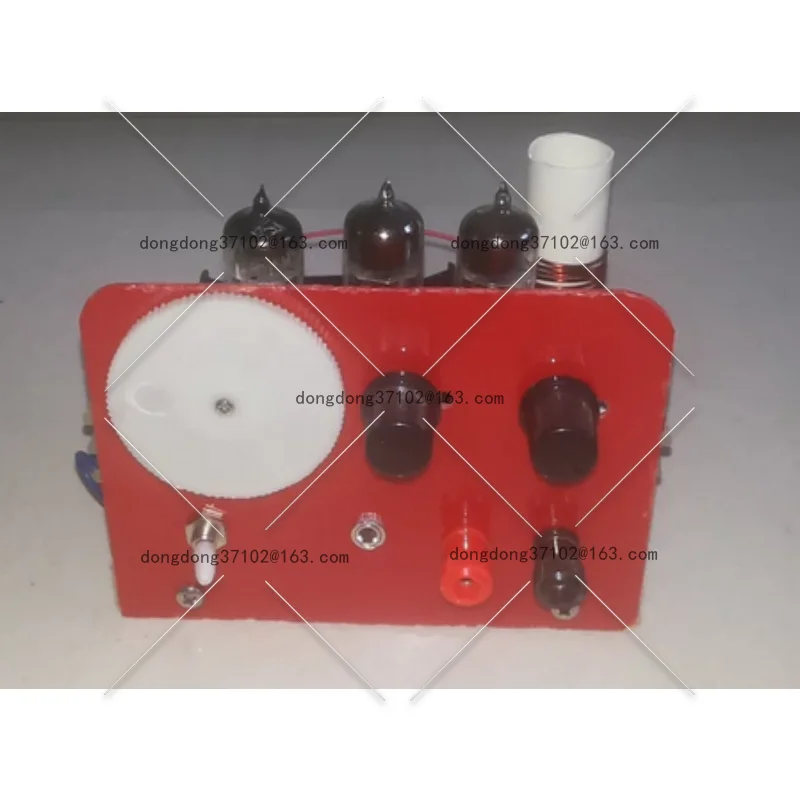 Regeneratives DC-Röhrenradio-Set mit drei Lampen, HF-Röhren, CW-SSB-Empfänger, batteriebetrieben Image