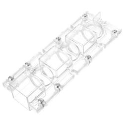 SASABAXI 1 Set Candles Holder Resin Moulds Transparent Plastic Mold for Home Decoration Professionals