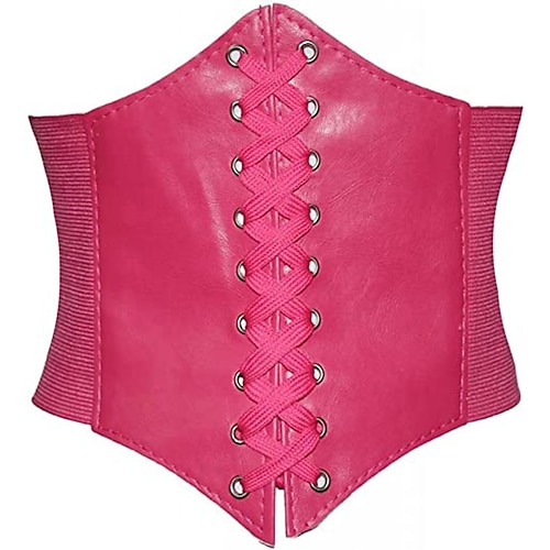 Retro Vintage Punk Gothic Mittelalterlich Unterbrust Korsett Wikinger Elfen Kostüm Damen Keltisch Seeräuber Fantasie Korsett Ganzjahres Image