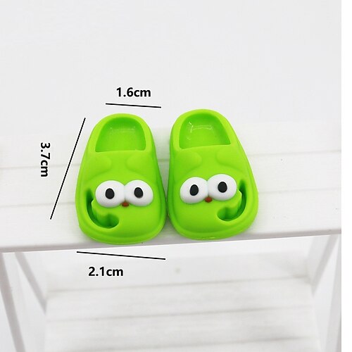 Puppenschuhe ForLabubu Premium-Modenschuhe für 17 cm Puppen Zubehör Labubus Dress Up Dekorationszubehör Mini Finger Schuhe Keine Puppe