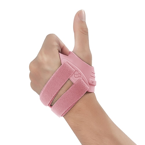 CMC-Daumenorthese zur Linderung von Arthritis-Schmerzen, Daumenstabilisator und -unterstützung bei CMC-Gelenkschmerzen bei Arthrose, verstellbar und bequem, große linke Hand Image