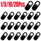 1/5/10/20 pièces housse de protection universelle pour Webcam curseur anti-espion protecteur de