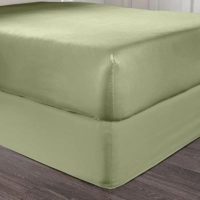 BH Studio Microfiber Bedskirt by BH Studio in Sage (Size QUEEN)