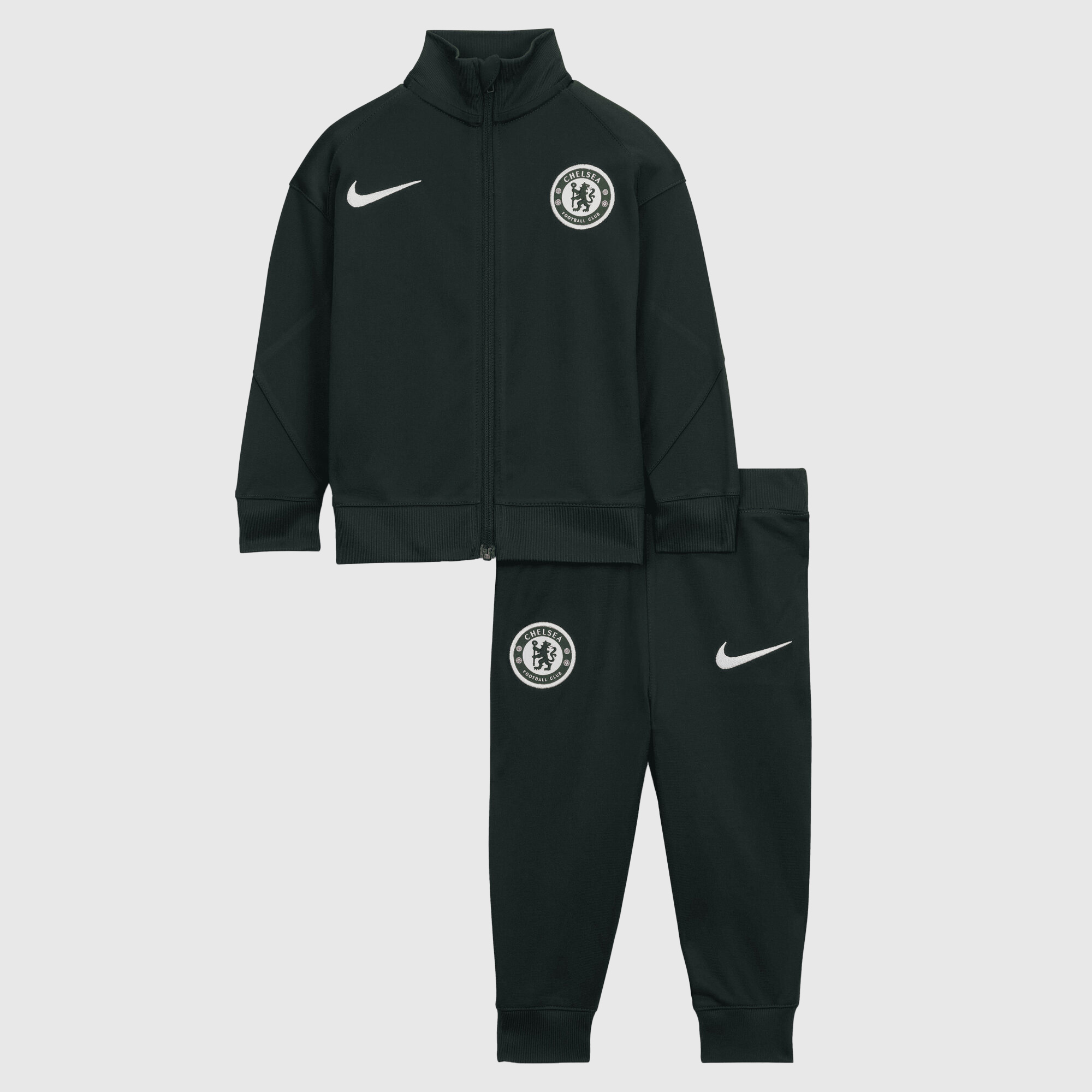 Chelsea Nike Strike Trainingsanzug – Grün – Kleinkinder Image